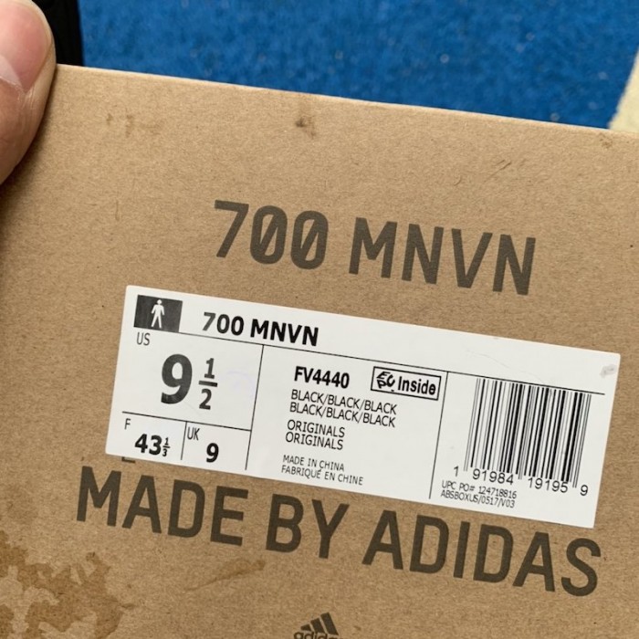 Yeezy Boost 700 MNVN Triple Black