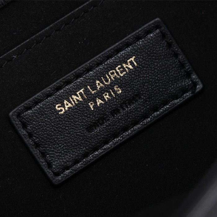 YSL Saint Laurent Le 57 Hobo Bag in Quilted Lambskin Black