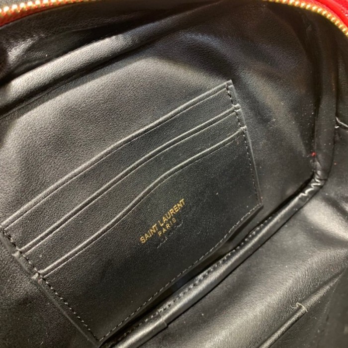 YSL Lou Camera Bag Red