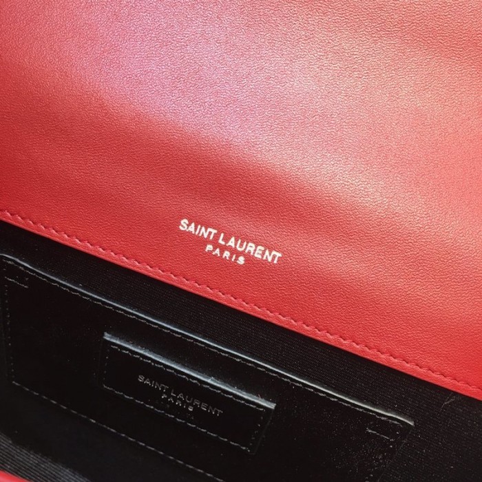 YSL Kate Medium Bag with Tassel Red
