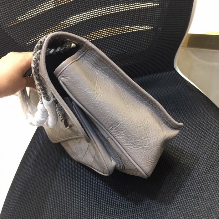 YSL Medium Niki Bag Grey