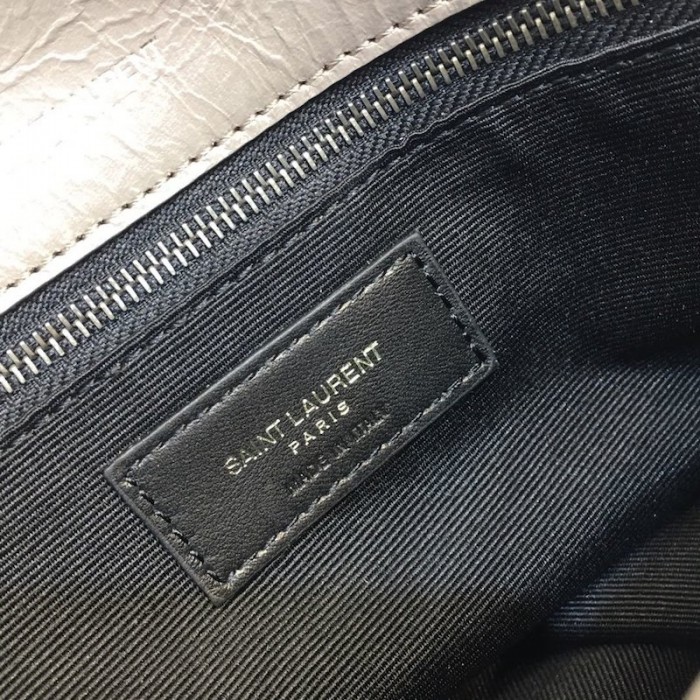 YSL Medium Niki Bag Grey