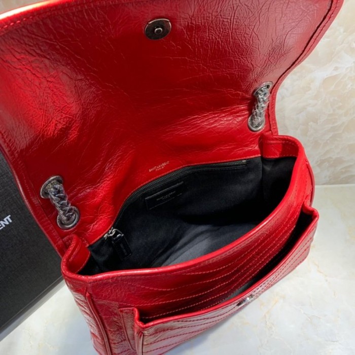 YSL Medium Niki Bag Red