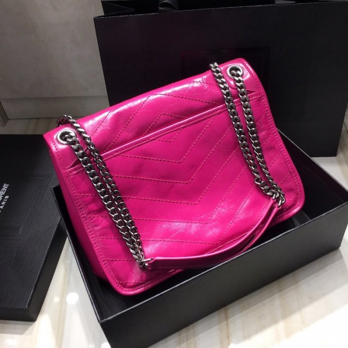 YSL Medium Niki Bag Rose