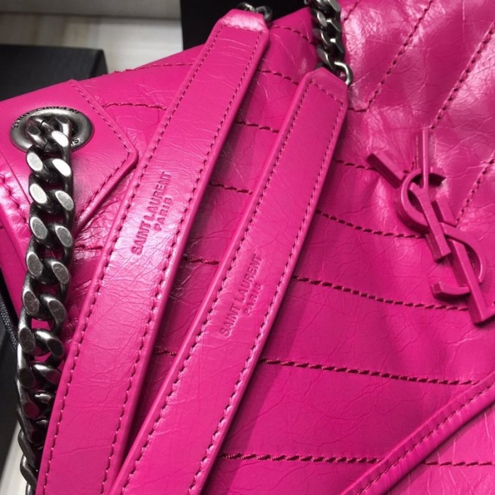 YSL Medium Niki Bag Rose