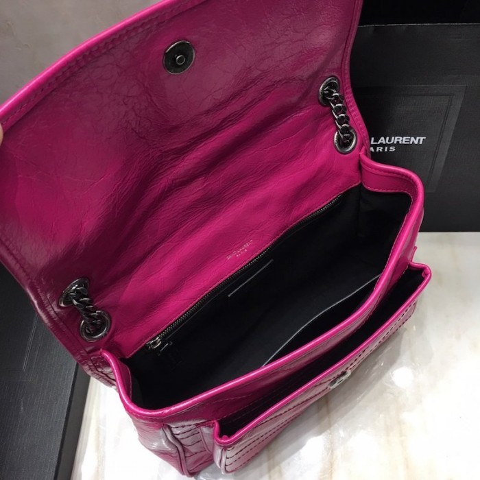YSL Medium Niki Bag Rose