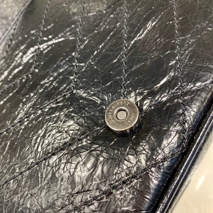 YSL Niki Chain Wallet Bag Black