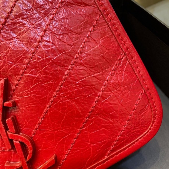 YSL Niki Chain Wallet Bag Red